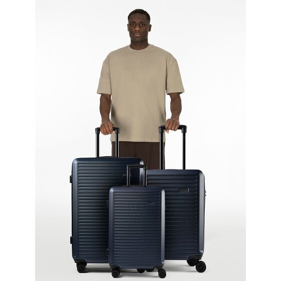 Nowi Grand Canaria Maleta 4 ruedas set 3pcs. con ruedas dobles