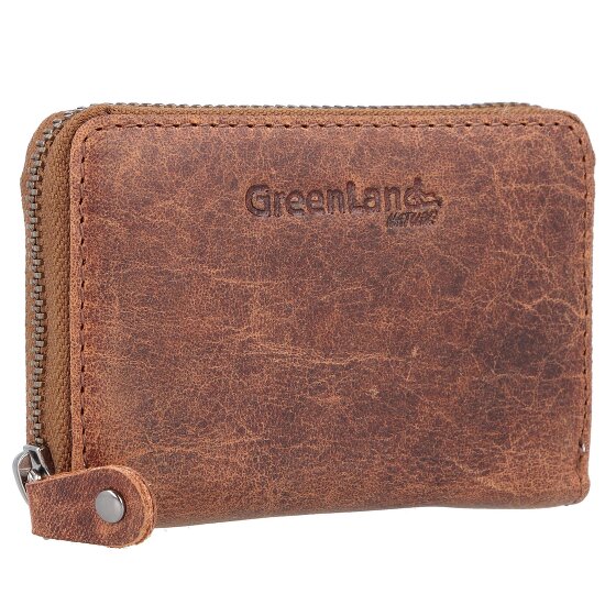 Greenland Nature Estuche para tarjetas de crédito Montana de cuero RFID 10,5 cm