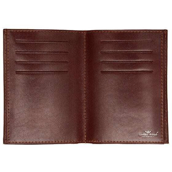 Golden Head Carnet de identidad de Colorado Funda de cuero RFID 9 cm