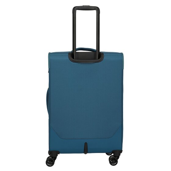 Travelite Umbria 4 ruedas Juego de maletas 3 piezas con pliegue de expansión