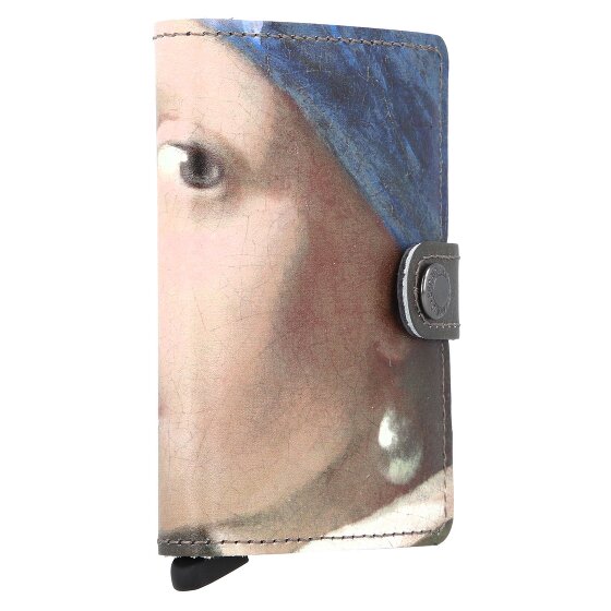 Secrid Estuche para tarjetas de crédito Art RFID de cuero 6 cm