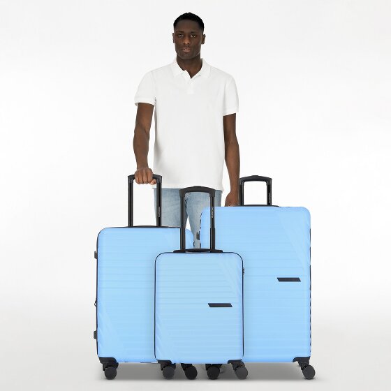 Cocoono Larnaka 4 ruedas Juego de maletas 3 piezas con pliegue de expansión