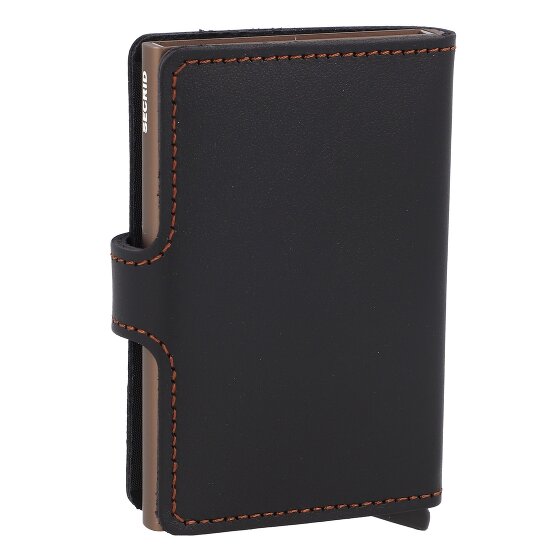 Secrid Miniwallet Original Funda para tarjetas de crédito Cartera de piel RFID 6,5 cm