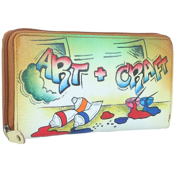 Greenland Nature Art+Craft Cartera RFID Piel 20 cm