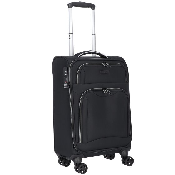 d&n Travel Line 9204 4 ruedas Carro de la cabina 55 cm
