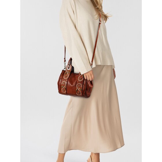 Campomaggi Dafne Bolsa de hombro Mini Bag Piel natural 17 cm