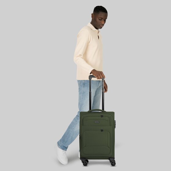 Smartbox Edition 04 4 ruedas Carro de la cabina 55 cm con pliegue de expansión