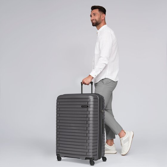 Pactastic Collection 04 THE LARGE + 4 ruedas Carrito L 75 cm con pliegue de expansión