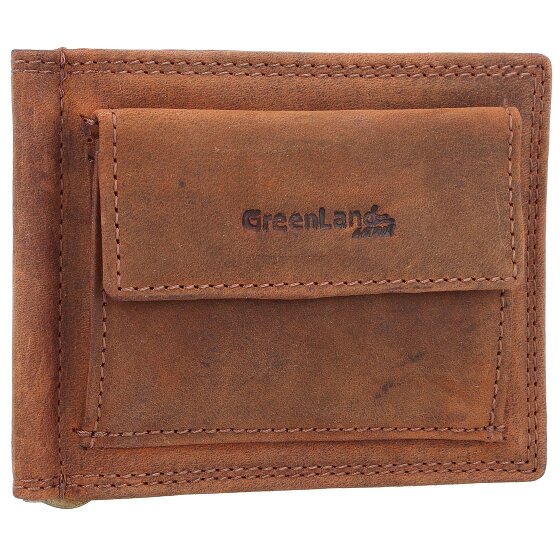 Greenland Nature Billetera Montenegro de cuero RFID 12 cm