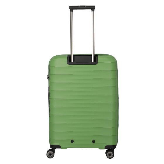 Travelite Mooby 4 ruedas Juego de maletas 3 piezas con pliegue de expansión