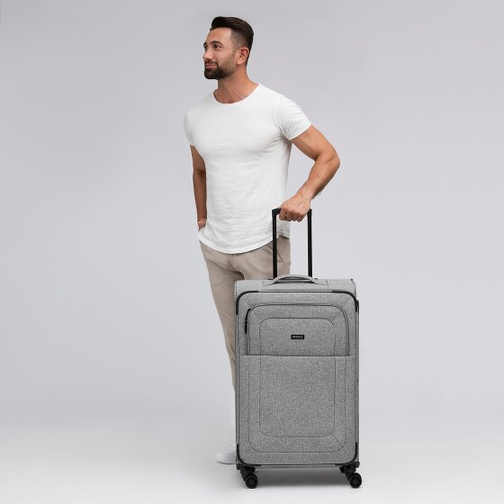 Redolz Essentials 12 LARGE 4 ruedas Trolley 79 cm Con fuelle expandible