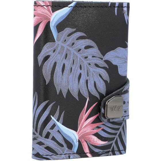 Tru Virtu Funda para tarjetas de crédito Click & Slide RFID Piel 6,5 cm