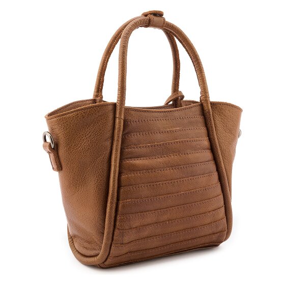 FredsBruder Layer Bolsa de hombro Mini Bag Piel natural 17 cm