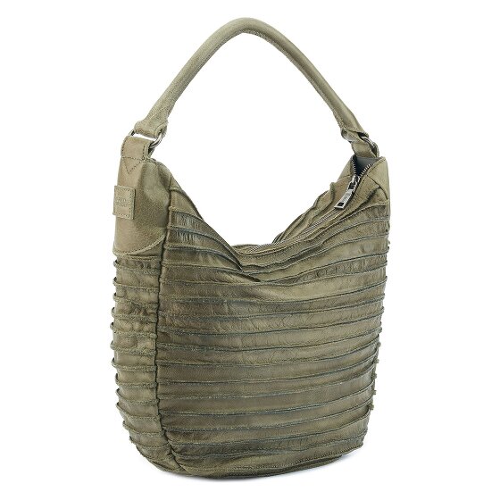 FredsBruder Bolso de hombro de piel de animal S acanalado 33 cm