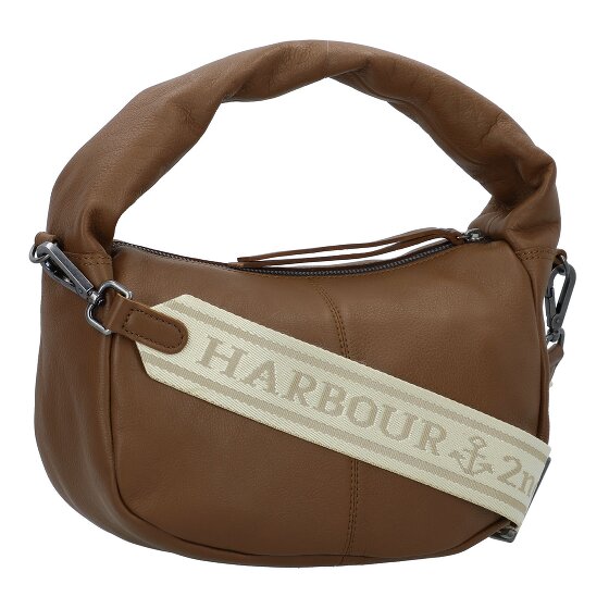Harbour 2nd Just Pure Bolsa de hombro Piel natural 29 cm