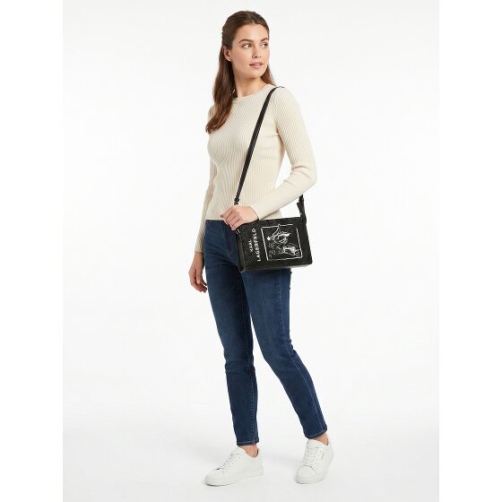 Karl Lagerfeld Soiree Bolsa de hombro 22 cm