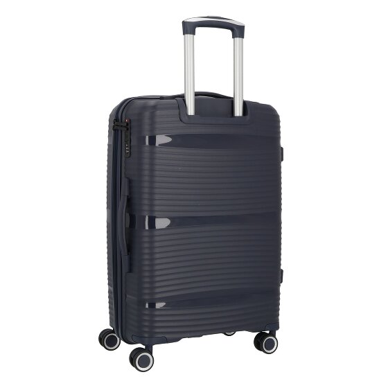 d&n Travel Line 4200 4 ruedas Trolley M 67 cm