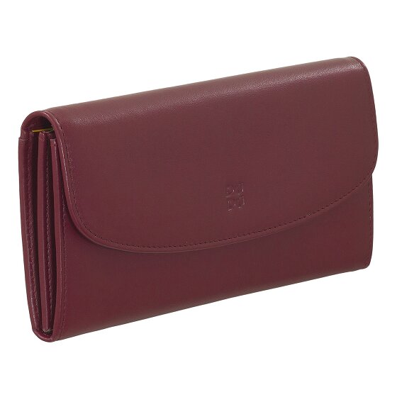 DuDu Cartera Gandia colorida de cuero RFID 19 cm