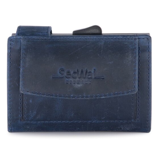 SecWal Funda para tarjetas de crédito Cartera RFID Piel 9 cm