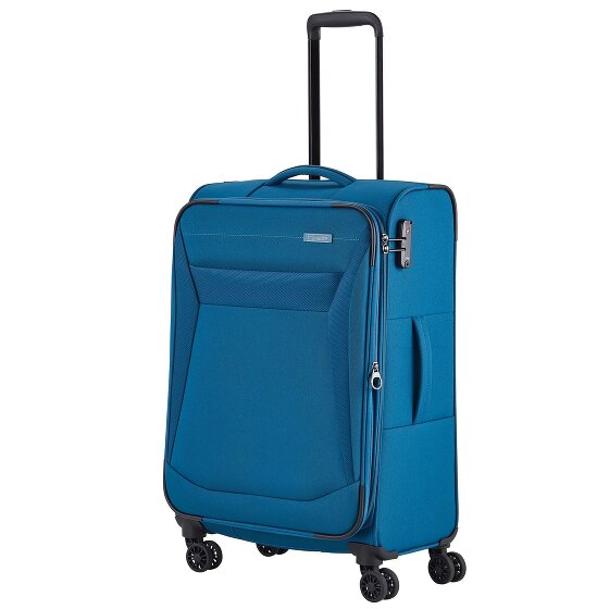 Travelite Chios 4 ruedas Carrito 67 cm con pliegue de expansión