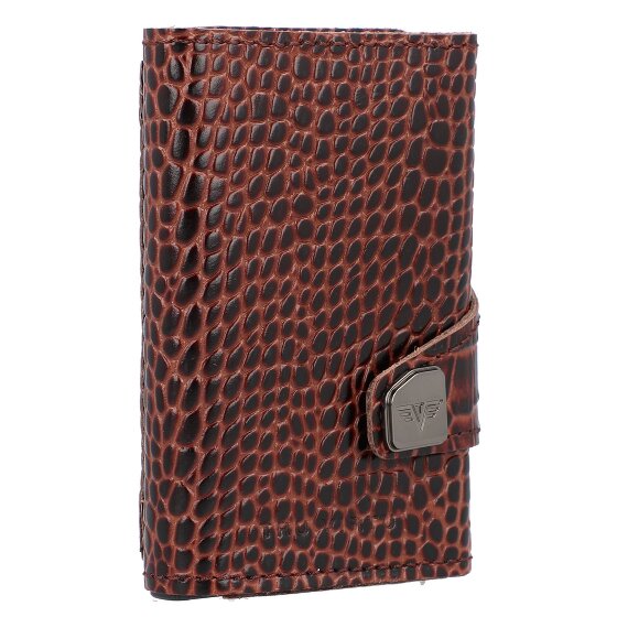 Tru Virtu Funda para tarjetas de crédito Click & Slide RFID Piel 6,5 cm