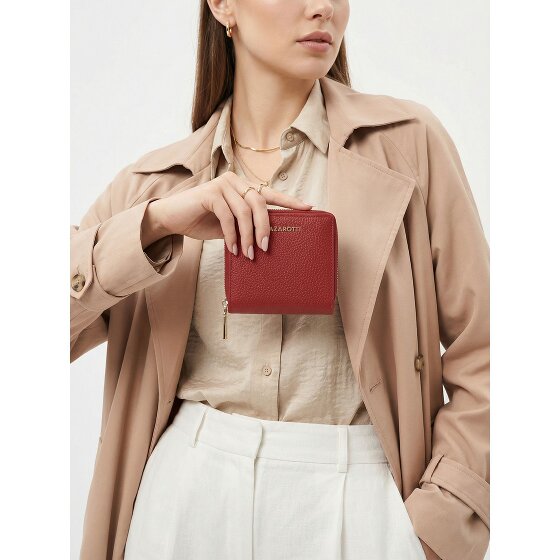 Lazarotti Billetero Bologna Piel Mediano con Cremallera 10 cm