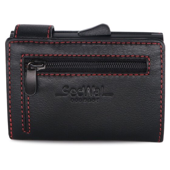 SecWal SecWal 1 Funda para tarjetas de crédito Cartera de piel RFID 9 cm