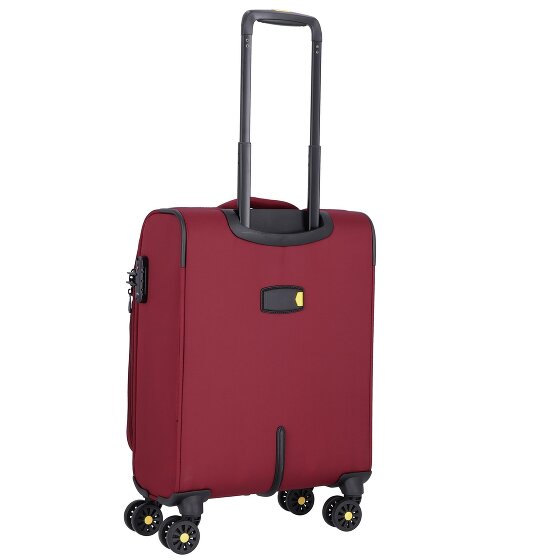 d&n Travel Line 9704 4 ruedas Trolley de cabina S 55 cm Con fuelle expandible