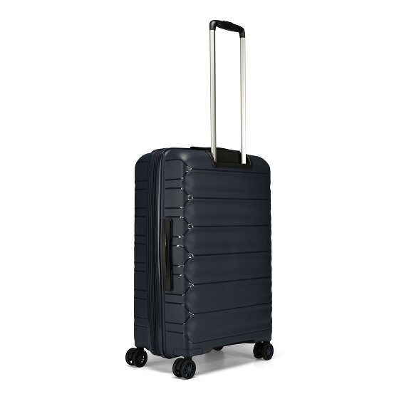 d&n Travel Line 4700 4 ruedas Juego de maletas 3 piezas con pliegue de expansión