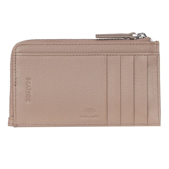 Maître Ellern Estuche para tarjetas de crédito Protección RFID Piel 13 cm