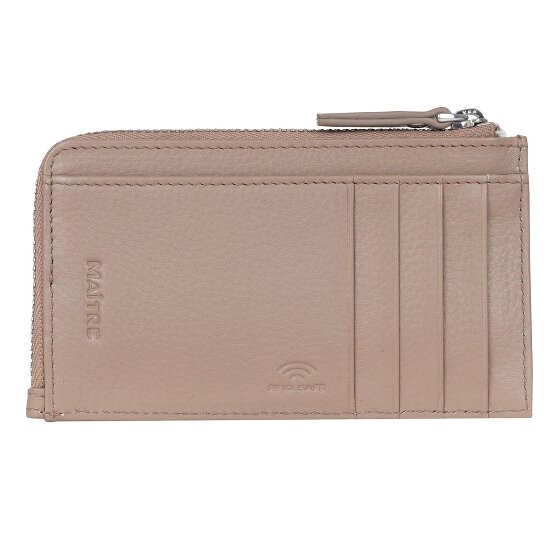 Maître Ellern Estuche para tarjetas de crédito Protección RFID Piel 13 cm