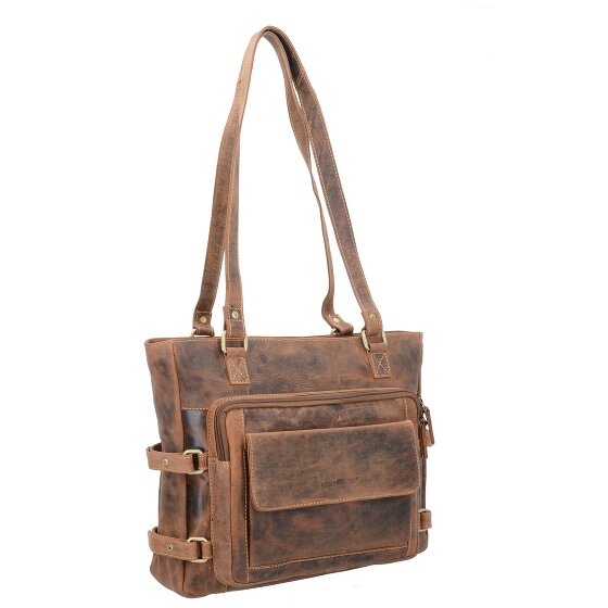 Greenburry Bolso Vintage Cuero 36 cm