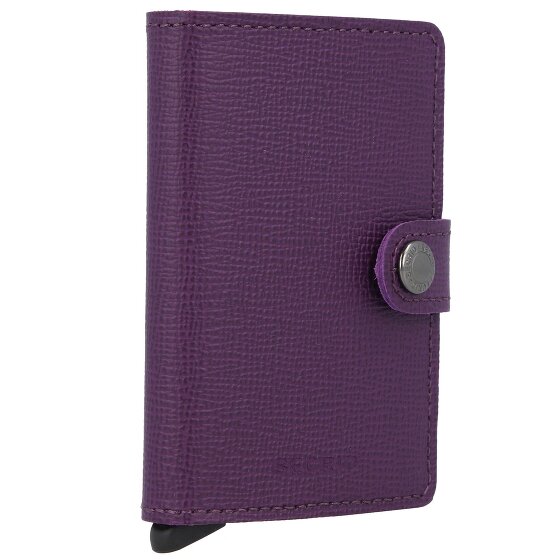 Secrid Miniwallet Crisple Funda para tarjetas de crédito Cartera de piel RFID 6,5 cm