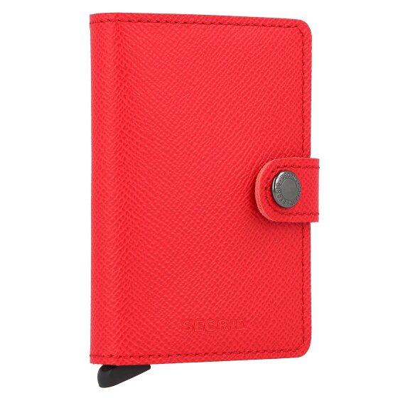 Secrid Miniwallet Crisple Funda para tarjetas de crédito Cartera de piel RFID 6,5 cm