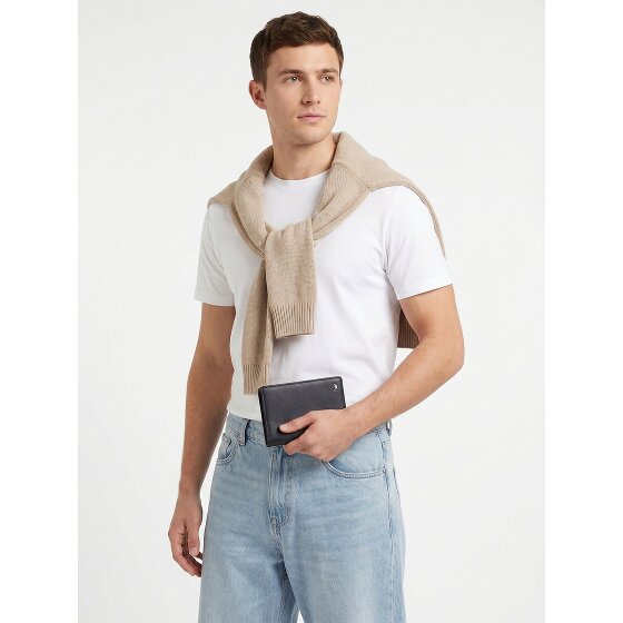 Golden Head Polo Cartera Bloqueo RFID Piel natural 11.5 cm