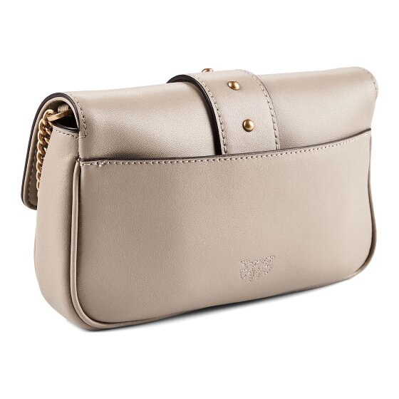 PINKO Love Pocket Bolsa de hombro Piel natural 20 cm