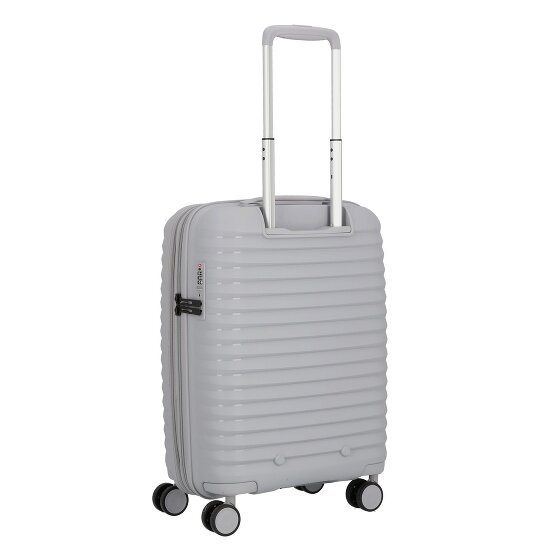 d&n Travel Line 4500 4 ruedas Carro de la cabina S 55 cm con pliegue de expansión