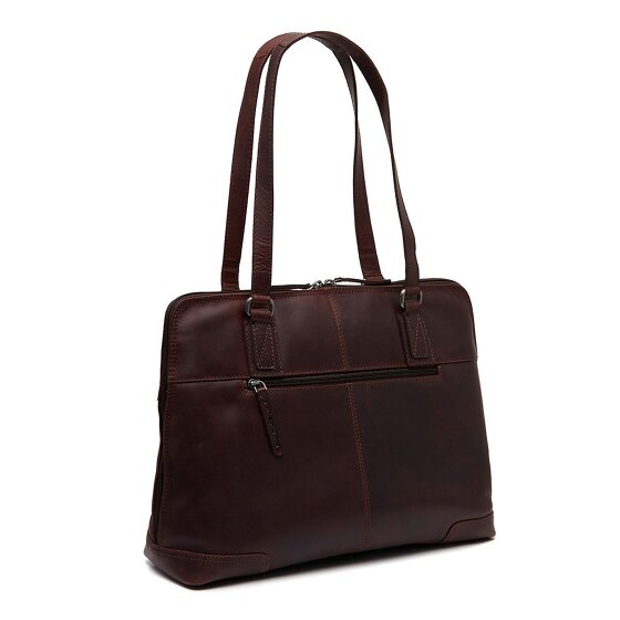 The Chesterfield Brand Branson Bolsa de hombro Piel 37 cm Compartimento para el portátil