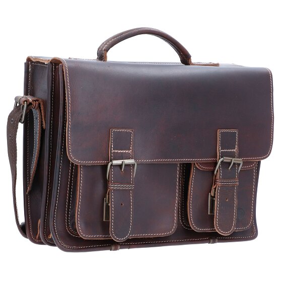 Greenburry Maletín de cuero 39 cm