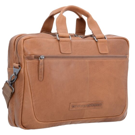 The Chesterfield Brand Wax Pull Up Maletín Piel 40 cm Compartimento para el portátil