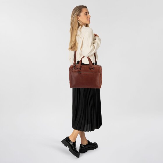 Plevier Vintage Bill Maletín Piel 40 cm Compartimento para el portátil