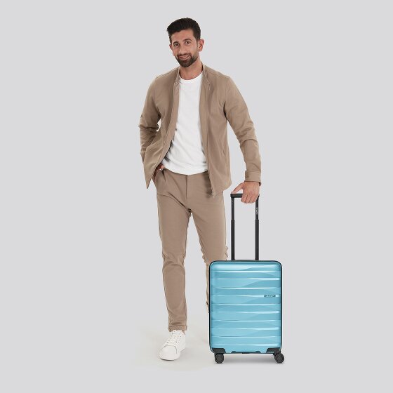 Bergpfeil Trolley de cabina de viaje de 4 ruedas S 55 cm con pliegue de expansión