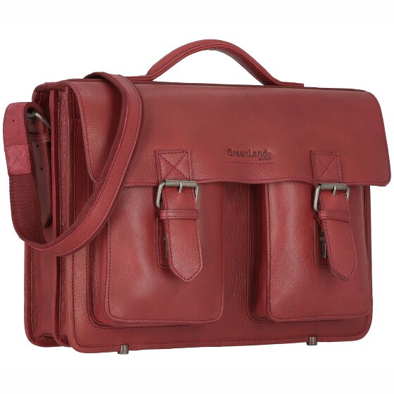 Greenland Nature Maletín Nature Piel 40 cm