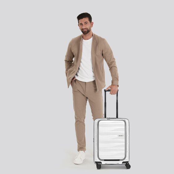 Bergpfeil Travel 4 ruedas Carro de la cabina 55 cm Compartimento para el portátil con pliegue de expansión