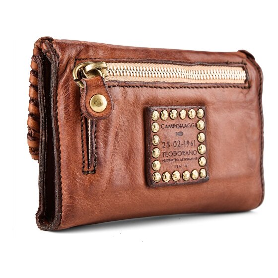 Campomaggi Mirta Cartera Bloqueo RFID Piel natural 15 cm