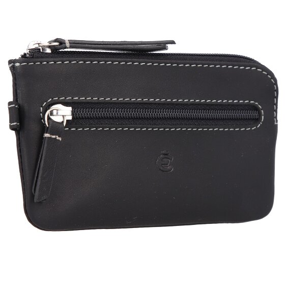 Esquire Funda para llaves Dallas de cuero 12,5 cm