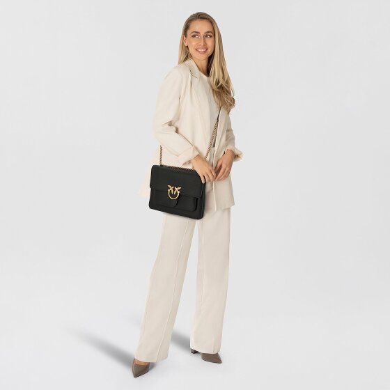 PINKO Love One Bolsa de hombro Piel 30 cm