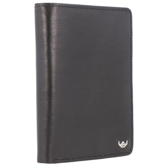Golden Head Billetera Colorado de cuero RFID 10 cm