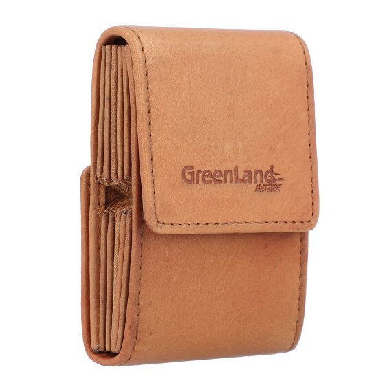 Greenland Nature GreenLand NATURE Estuche para tarjetas de crédito Protección RFID Piel 7 cm
