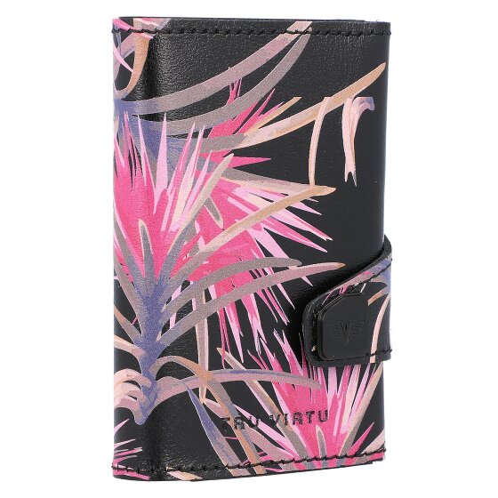 Tru Virtu Funda para tarjetas de crédito Click & Slide RFID Piel 6,5 cm